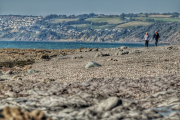 Downderry beach towards Looe