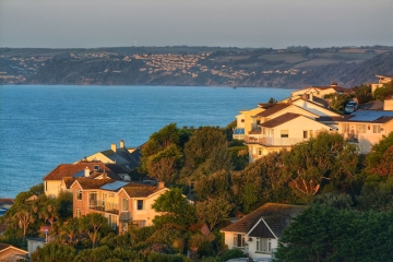 View across the village from terrace taken Oct 2015
